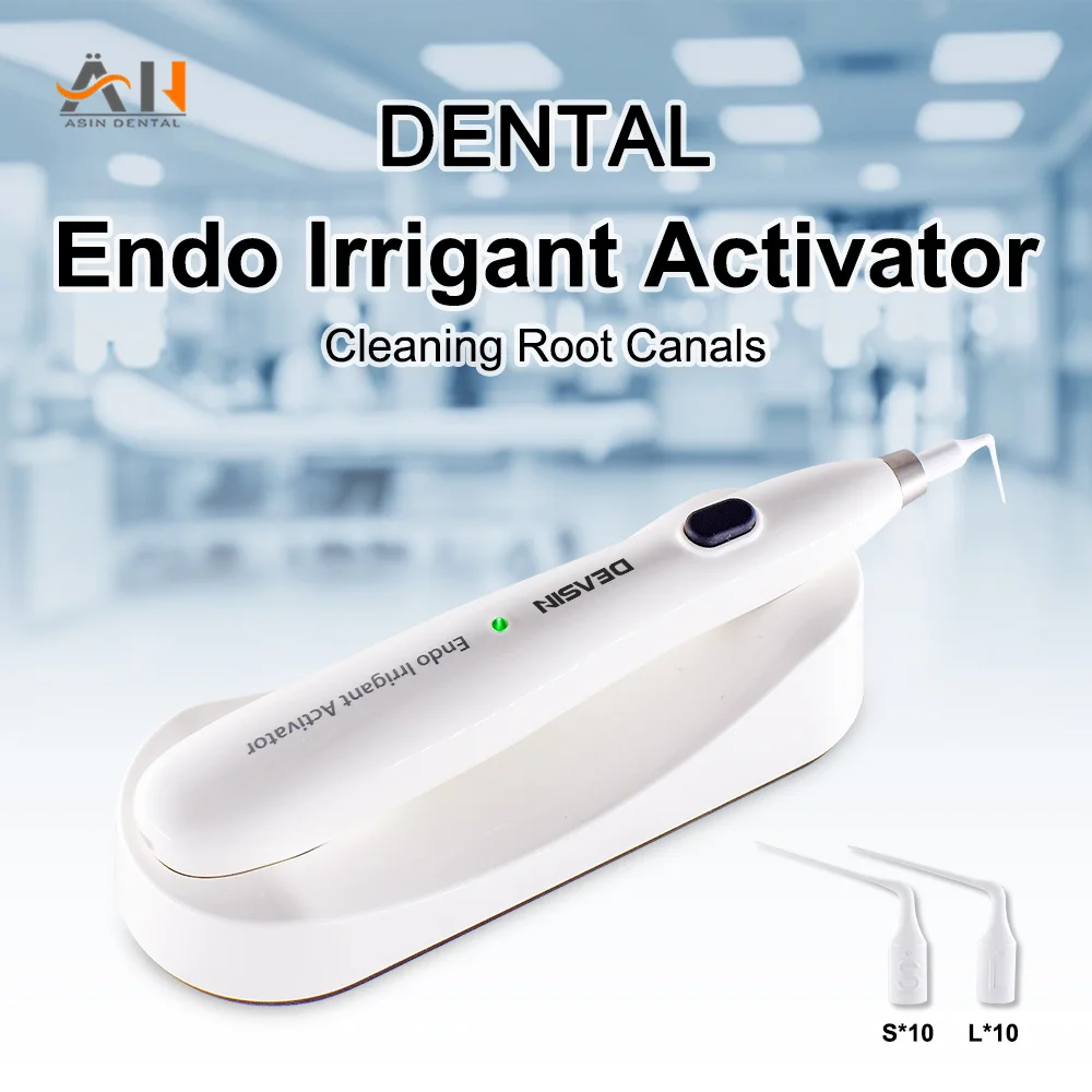 

DEASIN Dental Endo Irrigator Activator Ultra Cordless Ultrasonic Activator For Root Canal Sonic Irrigator