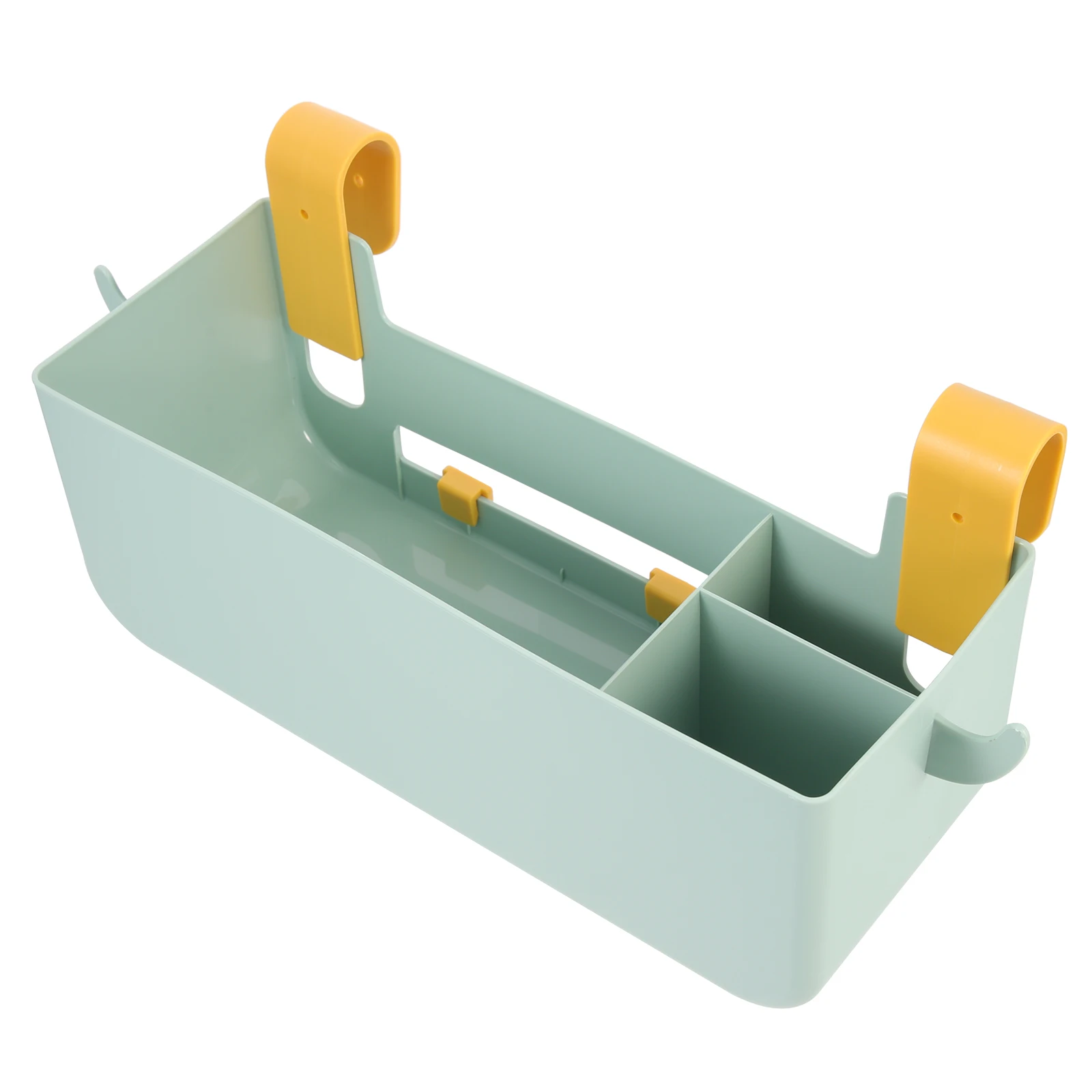 

Plastic Bedside Storage Box Organizer for Dorm Kitchen Bed Bunk Student Desktop Tissue Remote Phone Glass Cup