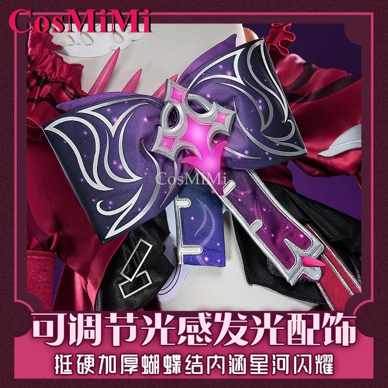 CosMiMi Game Honkai Impact 3rd Thelema Cosplay Costume Sweet Fashion Uniform Dress Women Carnival Party Role Play Clothing S-XL