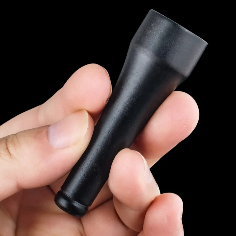 1PCS Cigar Holder Smoking Accessories Tobacco Rod Cigarette Mouthpiece 1-3 Size Portable Smoke Pipe Ebony Cigar Accessories view 3