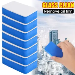 Car Glass Oil Film Cleaning Sponge Wiper Polishing Sponges Car Windshield Wool Felt Brush Oil Removal Tools