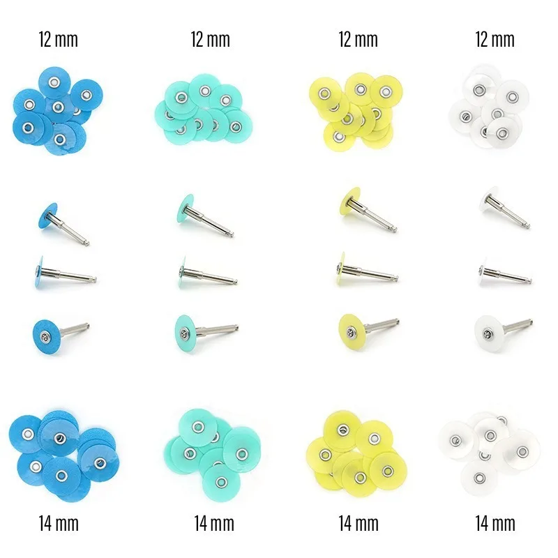 80pcs Dental Flexible Polishing Discs Teeth Veneer Polishing Tool Resin Grinding Sheets Polishing Kit Disc Dentistry Material
