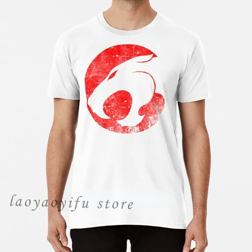 Imagen 2 del producto Camiseta con estampado de gatos truenos para Hombre, camisa con estampado de dibujos animados de Thundercats, León, Thunder, Manga Vintage