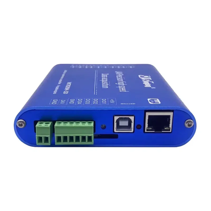 VK702NH-SD Ethernet 24-bit Data Acquisition Card, Offline Storage, 100K Synchronization