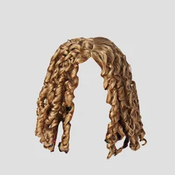 JD073  All Sizes Long Curly BJD Wigs Wholesale Synthetic Mohair Doll Wig wholesale Hair Top Sale Accessories