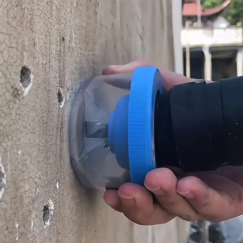 ฝาครอบกันฝุ่น Bor listrik สำหรับเก็บเถ้าชามเจาะอุปกรณ์กันฝุ่นสว่านกระแทกยางกันฝุ่นอุปกรณ์เครื่องมือแปรงเก็บฝุ่น