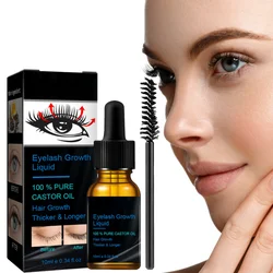 Natural Eyelash Growth Castor Oil Oil Eyelash Growth Lash Primer Multifunctional Lash Brow Hair Boost Castor Oil For Hair Growth