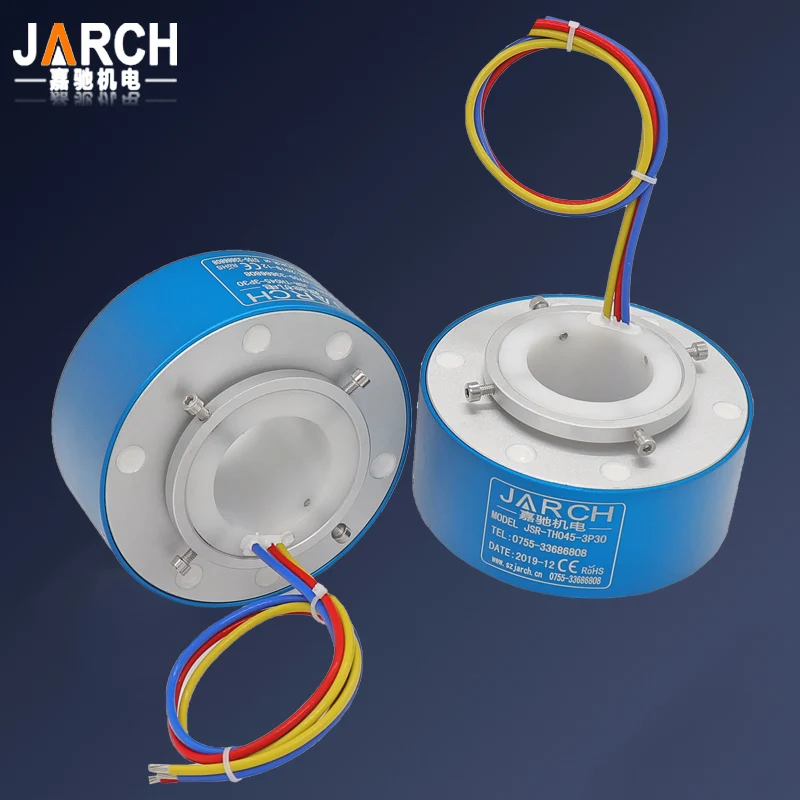 

Inner Diameter 50mm Military Grade Through-hole Conductive Slip Ring Collector Ring Stepper Motor Slip Ring 2-12 Channels