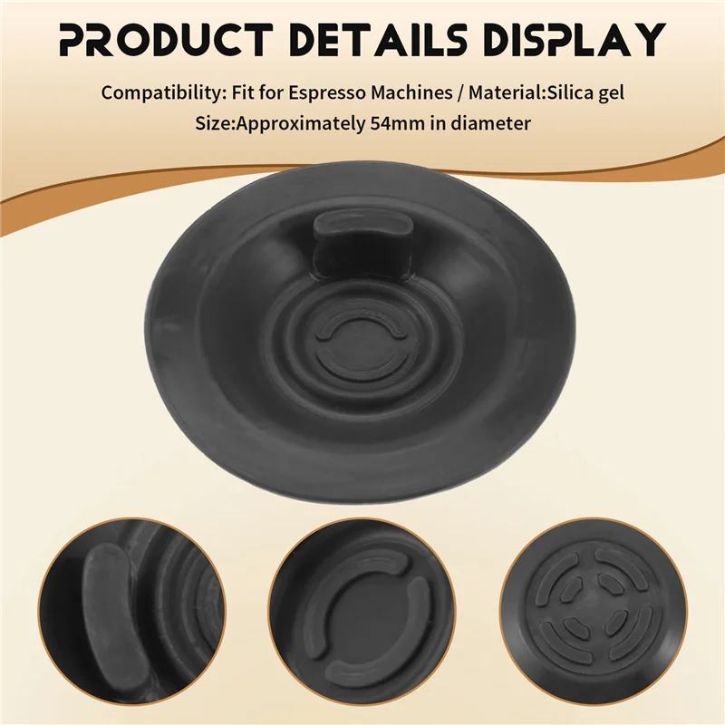 A62K-54MM слепой фильтр, резиновый диск для обратной промывки для эспрессо-машин Breville, заварочная головка, прокладка для обратной промывки, инструмент для кофе