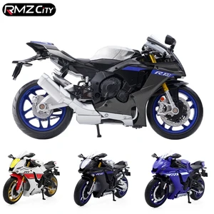 Yamaha Yzf-R1m Toys Children's Motorcycle Model, RMZ City, Diecast Racing Sport, Miniature Collection, Boy Present, 1:12, 2022 12 Main Miniature Sales Yamaha do - №10