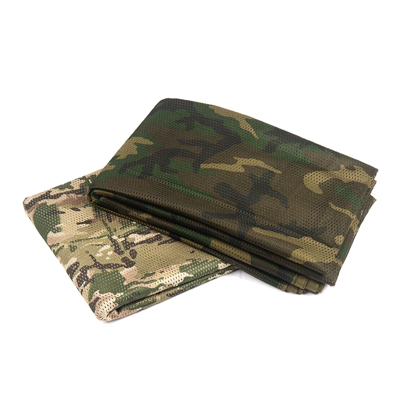 300D Single Camouflage Mesh Fabric Cloth Shade Net Camo-net Garden Home Decoration Fence Outdoor Shade 1.5M Wide Awning Cover