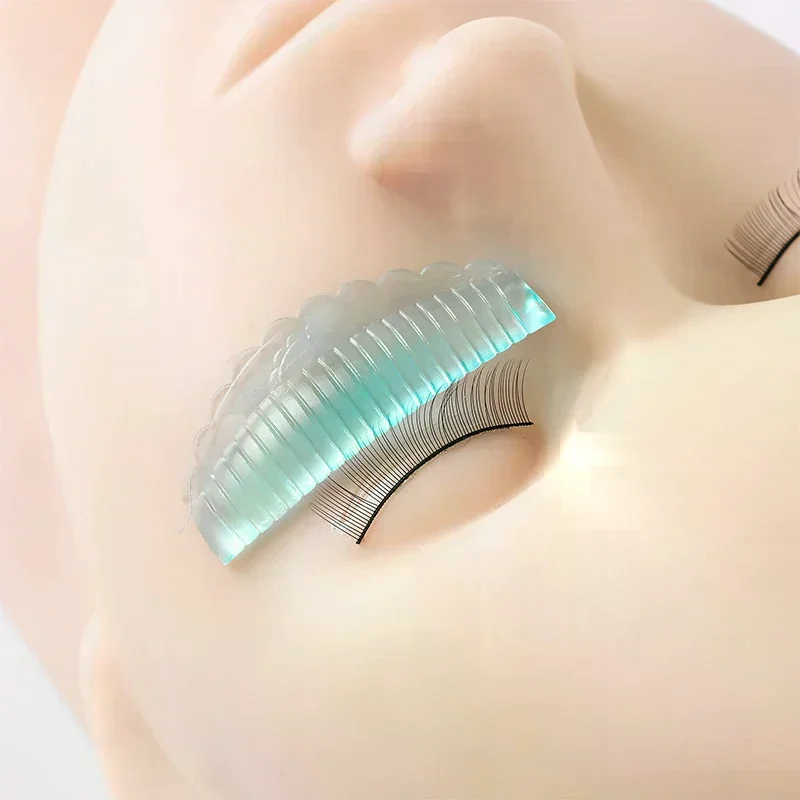 4Pairs Self-adhesive Eyelash Lifting Kit Silicone Lamination Pad Reusable Lash Perm Rods 3D Eyelash Curler Accessories