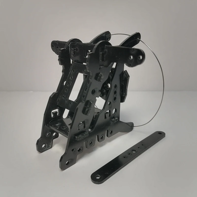 1PCS Empty Paraglider Vehicle Compatible Single/Dual Servos Support 3-inch Propeller for 0.8-1.2meters Wing RC Paragliding Model