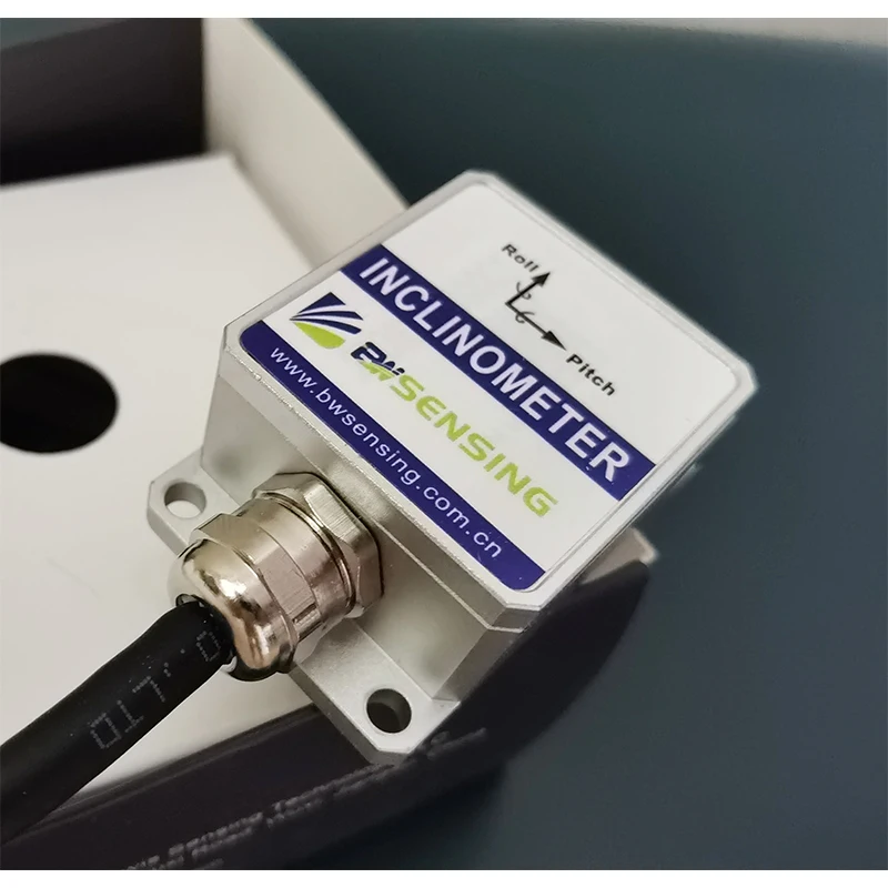 BW-VG57 Dynamic Tilt Angle Sensor Accuracy 3 / 0.3 Resolution 0.01 Pitch 90 Roll 180 Inclinometer RS232 RS485 TTL  Modbus 5V-12V