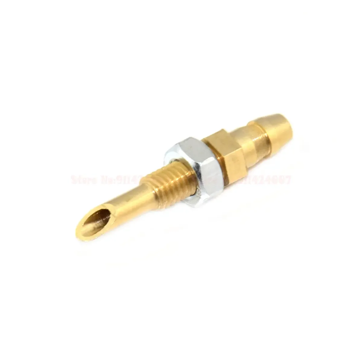 

4mm Hole Copper Water Nozzle M6 Cooling Nozzle Brass Stern Water Mouth M6 Inlet Nipple Faucet for RC Boats Cooling System