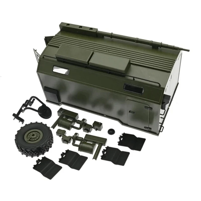 

ABUM-1Set Запчасти Аксессуары Подходит для LDRC LD-P06 LD P06 WPL B36 Комплект заднего багажника Радиоуправляемый грузовик Обновление автомобиля Запчасти Аксессуары