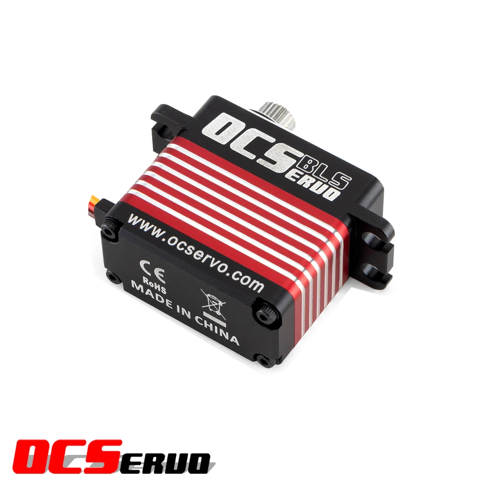 OCS-751BL 8.4V 75kg.cm 88g 0.11S/60° BLS Motor High Voltage High Torque Servo Steel Gear All CNC Case  Waterproof