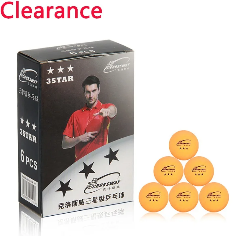 

6 шт./упак. 3-звездочные мячи для настольного тенниса, профессиональные продвинутые мячи для настольного тенниса, настоящие мячи для тренировок, спортивные мячи для пинг-понга