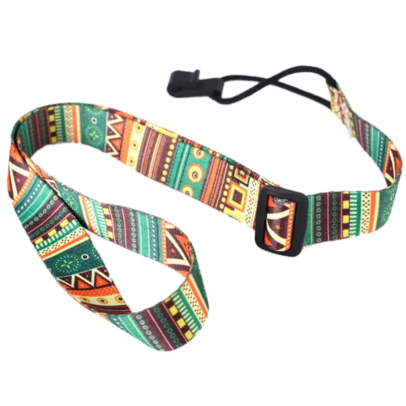 

A89E-Регулируемый мягкий полиэстер для гитары, гавайской гитары, акустического бас-гитары, плечевой ремень, ремень с крючком