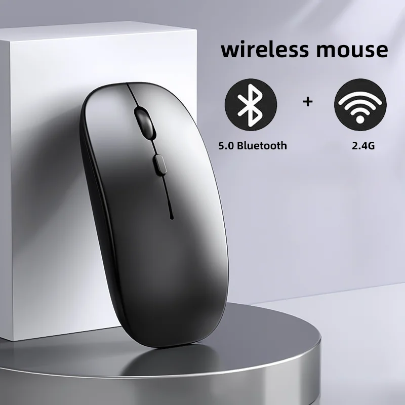 

2.4G wireless bluetooth mouse pc gamer mouse accessories Rechargeable items ergonomic items ergonomic laptop PC accessories