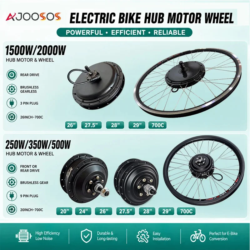 250w bafang rear motor –AliExpress version で 250w bafang rear