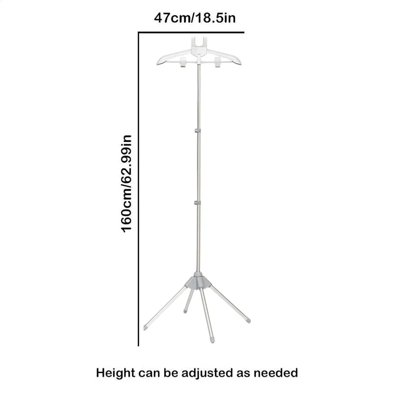 Garment Steamer Stand Telescopic Ironing Machine Hanger Foldable Iron Steam Hanger Stand Accessories Steaming Clothes Bracket