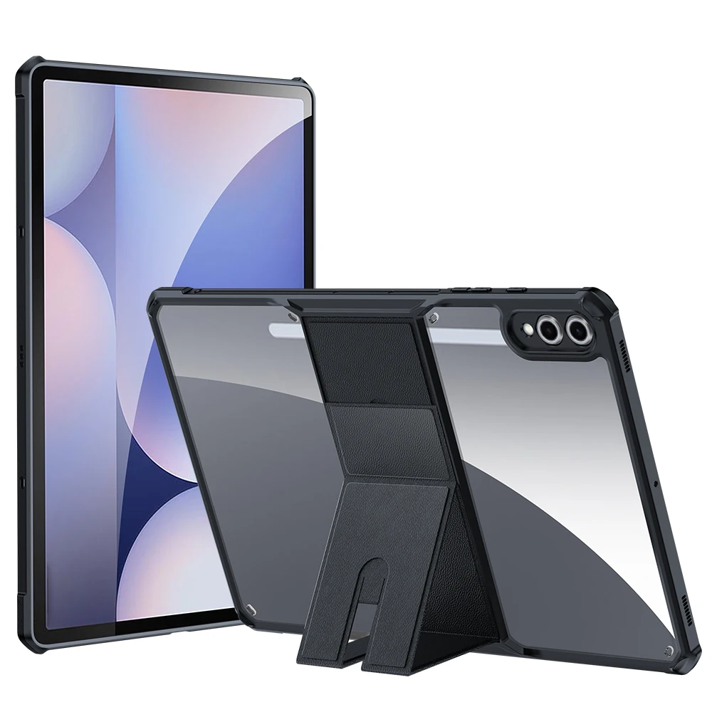 

XUNDD For Samsung Galaxy Tab S10+ / Tab S9+ Case Leather Kickstand TPU + PC Airbag Protection Tablet Cover