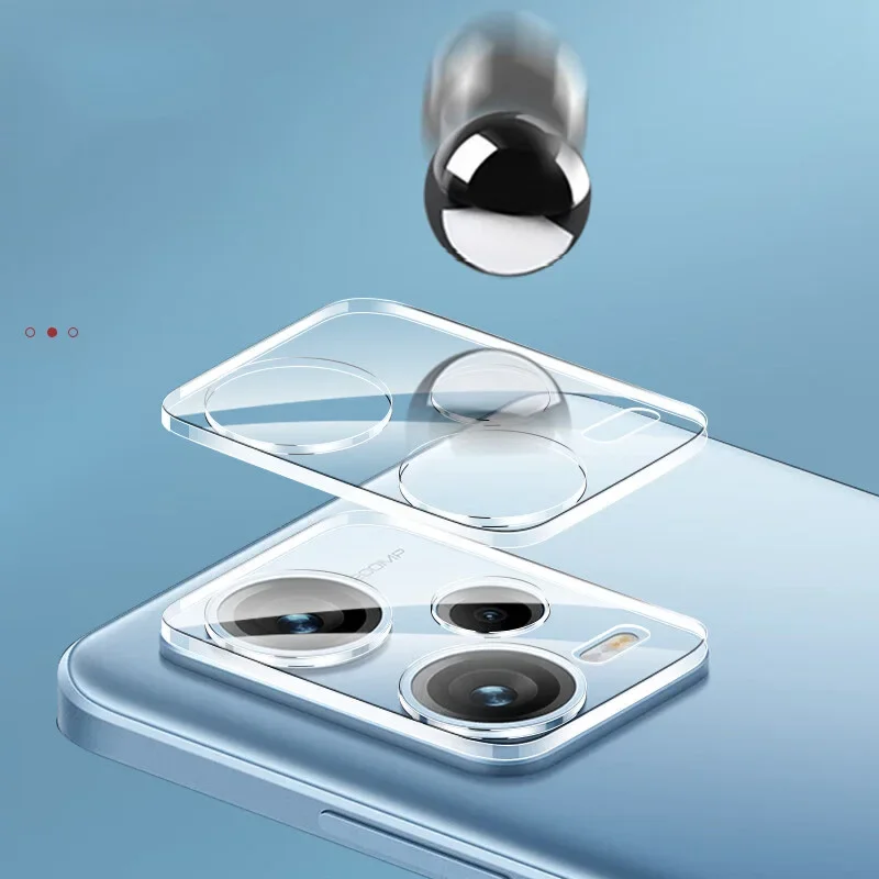 For Xiaomi Redmi Note 12 Pro Plus Explorer Turbo 3D Camera Lens Back Cover Protector Tempered Glass for Redmi Note 12Pro+ Film
