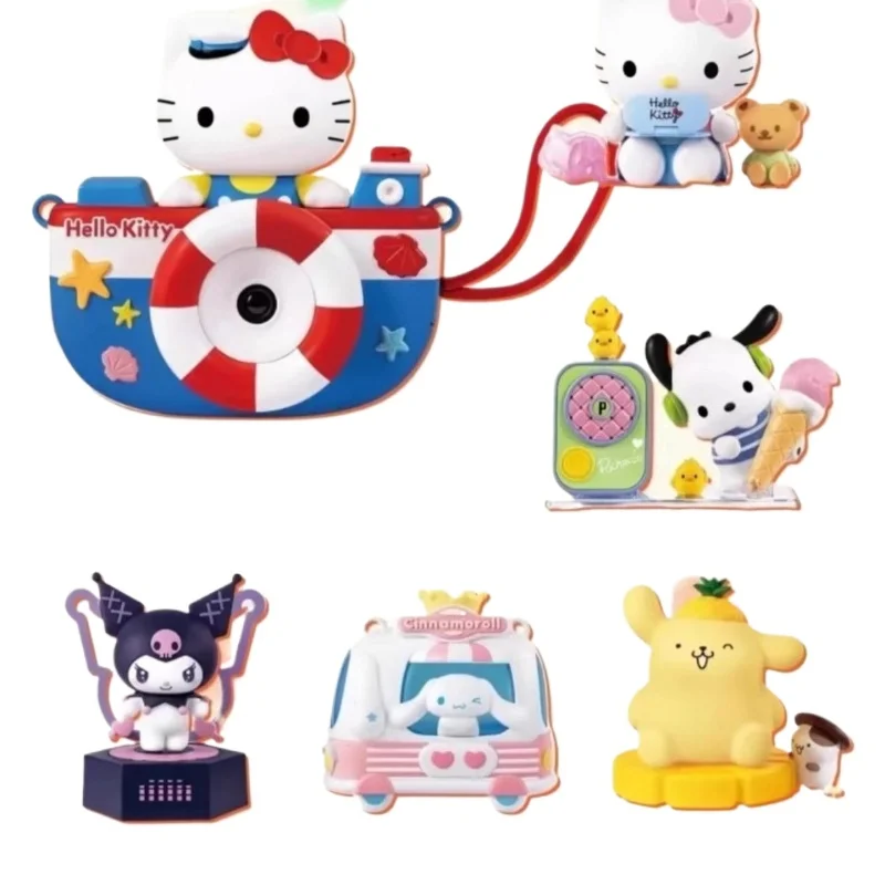 

New KFC Co-branded Children Day Toys Including Hello Kitty Camera Pochacco Microphone Kuromi Pom Pom Purincartoon Holiday Gift