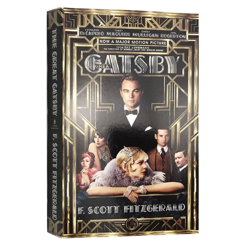 The Great Gatsby Scott Fitzgerald, Bestselling books in english, Film on novel based 9781476740553