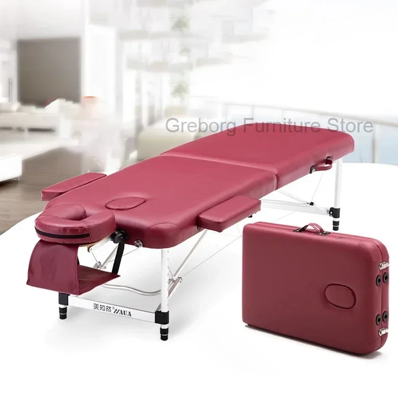 Portable Aesthetic Stretcher Massage Bed Cover Spa Table Beds Medical Chair Tables Professional Pedicure Maca Portatil Furniture