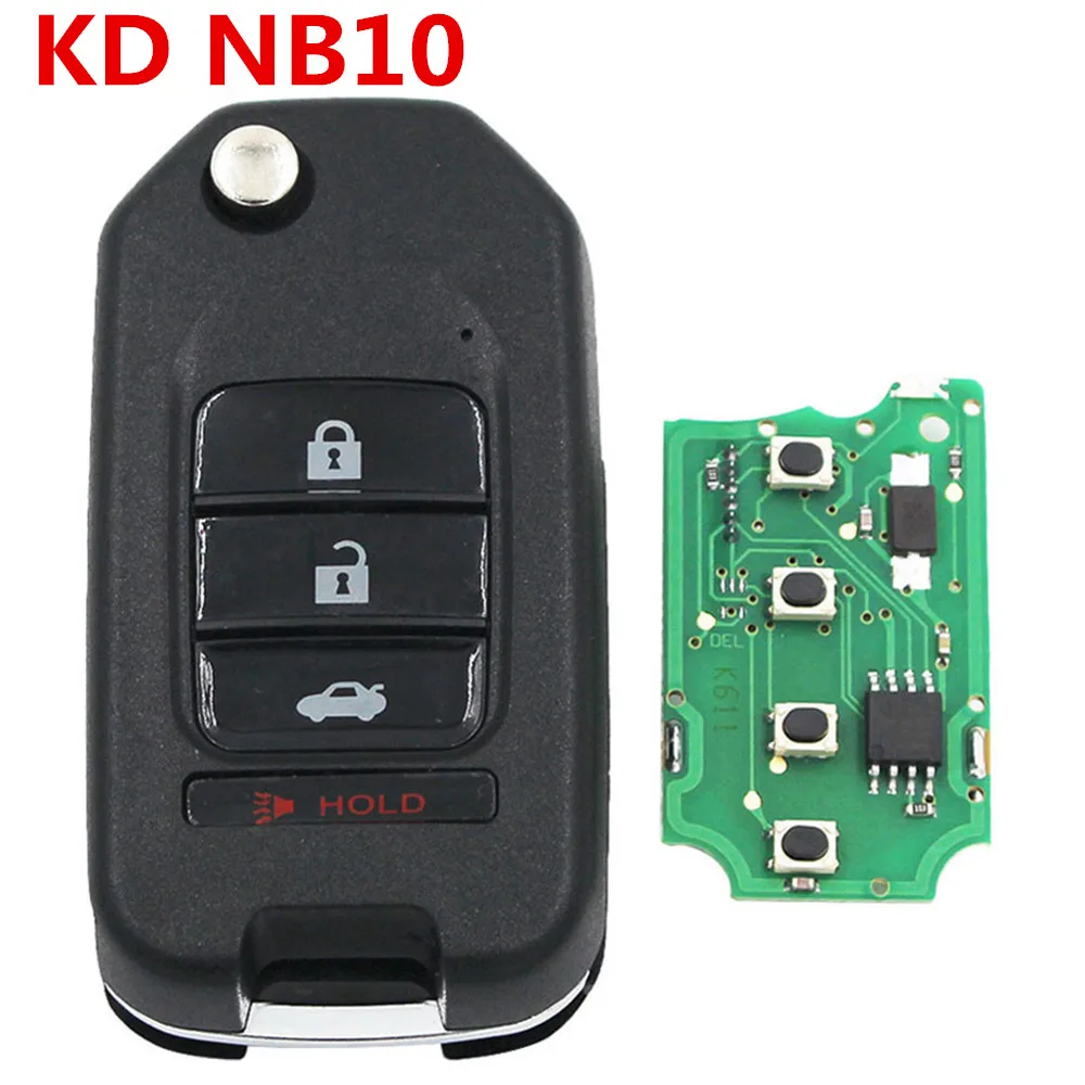 

KEYDIY NB10-4 Remote Key Universal Multi-functional NB Series Car Accsesories For KD900/KD-X2/MINI Programmer Tools 5pcs/Lot