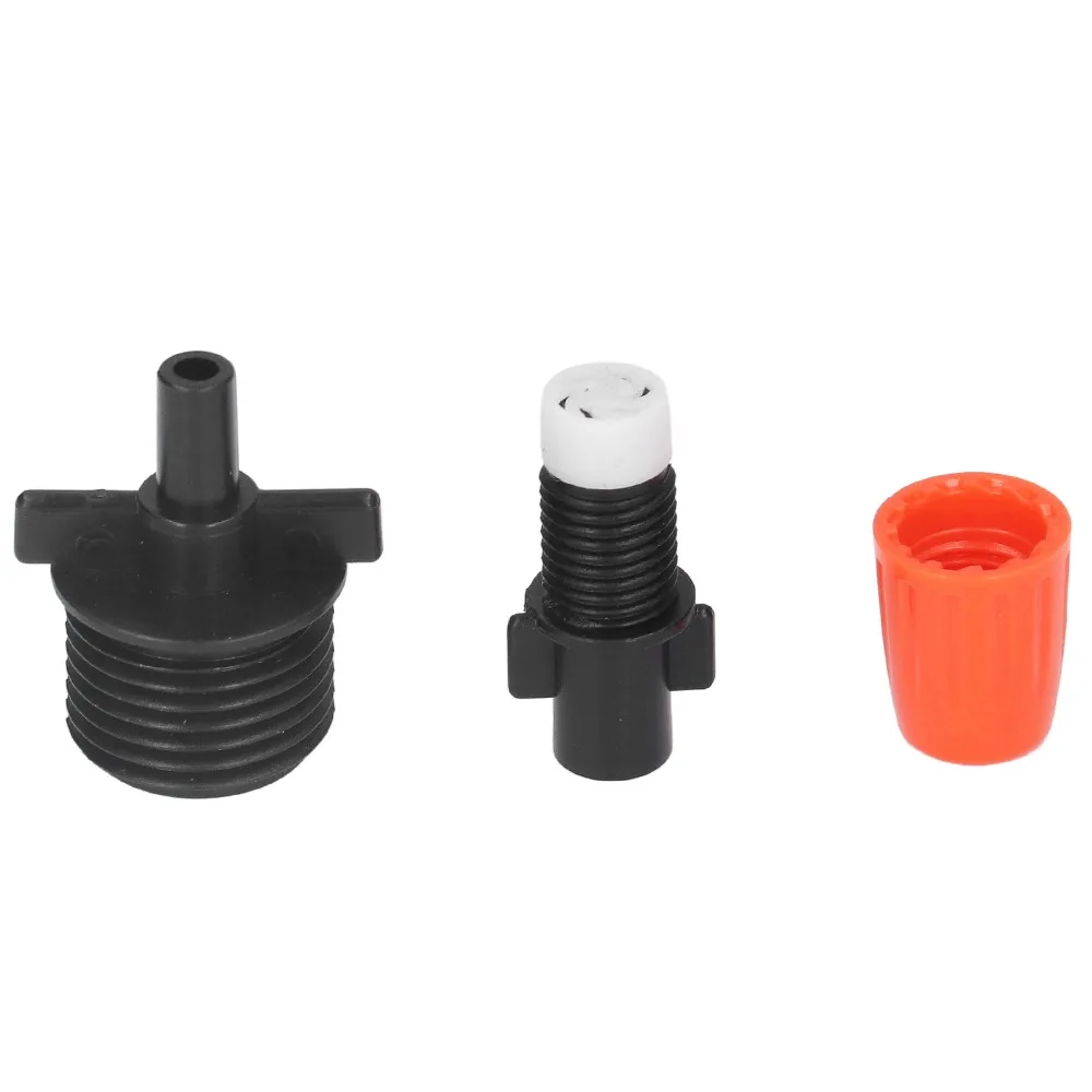 50pcs Durable POM Misting Nozzle G1/2 Male Thread Easy To Install Garden Spray Head Compact Water Spray Nozzle Garden Watering