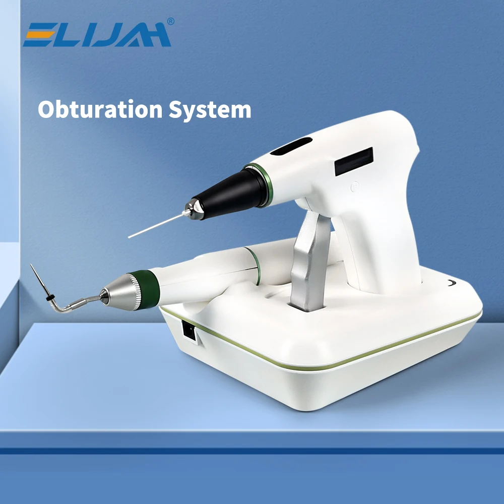 ELIJAH Dental Endodontic Obturation System Dentistry Hot-Melt Root Canal Heated Gun Pen Dentist Fast-Fill Gutta Percha Tools