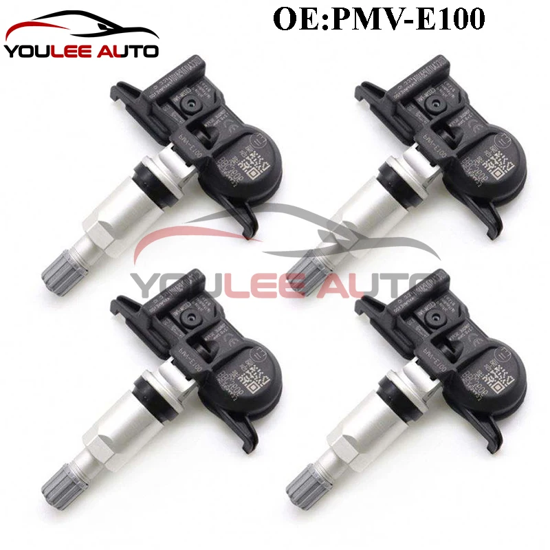 4PCS New PMV-E100 PMVE100 42607-02090 4260702090 TPMS Tire Pressure Sensor For Toyota Avalon Camry 4Runner Corolla Auto Parts