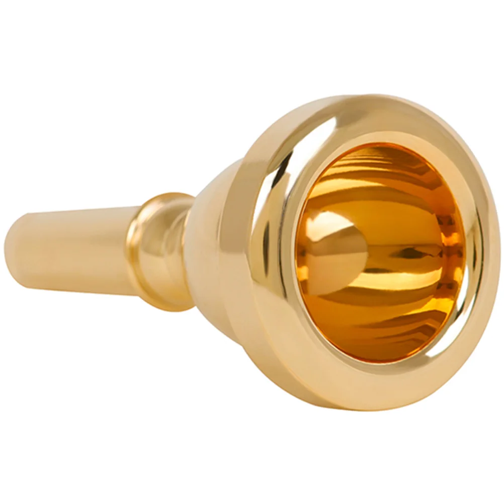 

14mm Brass Mouthpiece Golden Large Size Instrument Accessories Tuba Mouthpiece For Beginners Durable Replacement Parts