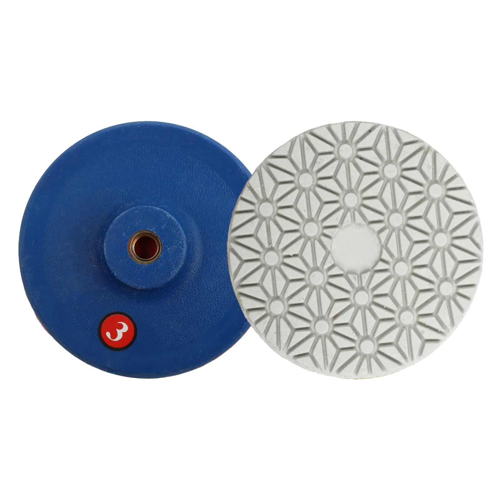 Stone Polishing Grinding Wheels Polishing Projects 100mm Diameter 4mm Thickness Efficient Polishing Performance For Concrete