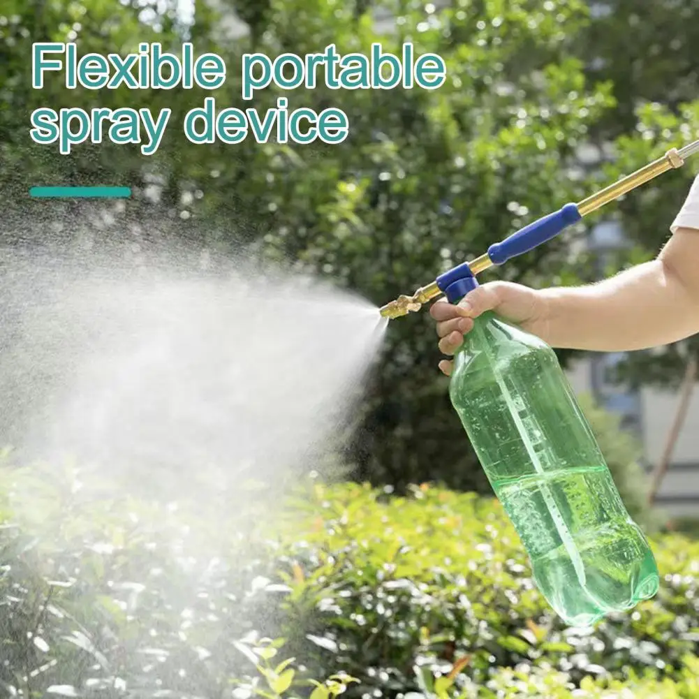 Garden Hand Sprayer High Pressure Air Pump Manual SprayerSpray Double Head Handheld Push Pull Copper Pump Gardening Sprayers