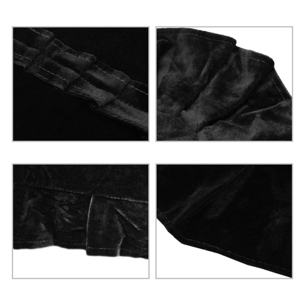 

1Pcs Piano Cover Piano Dust Cover Enhanced Durability Full Coverage Upright Piano Cover Black Music Instrument Cover