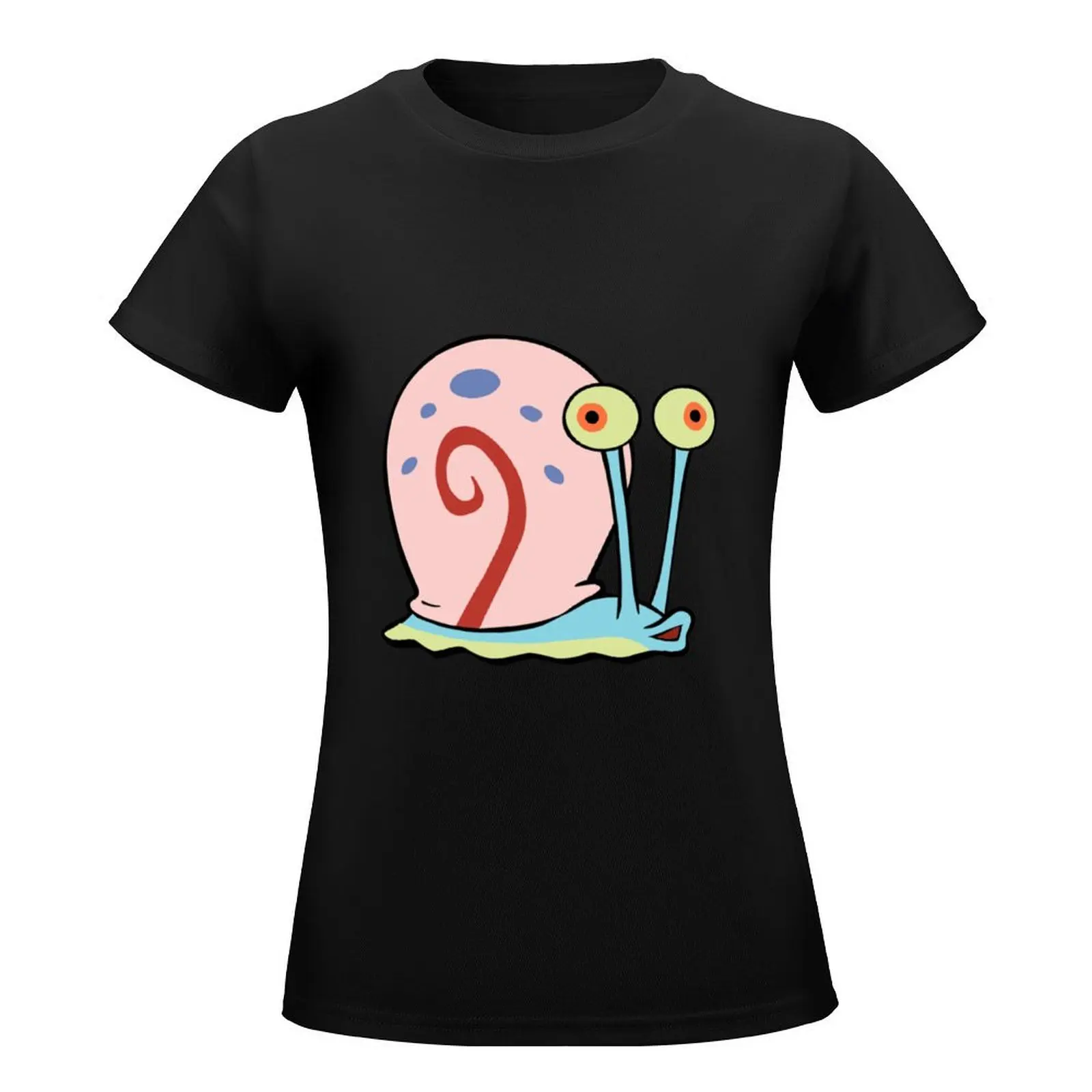 Gary the Snail T-Shirt anime clothes animal prinfor shirts graphic tees customizeds oversized workout shirts for Women