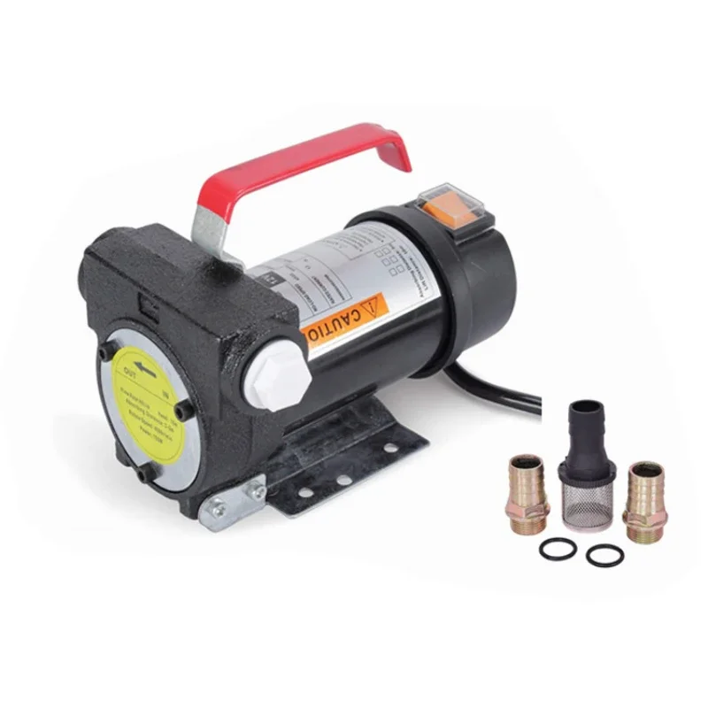 Portable Compact 40LPM DC12V 24V Self Priming Electric Diesel Fuel Transfer Pump with Hose Tail Connector