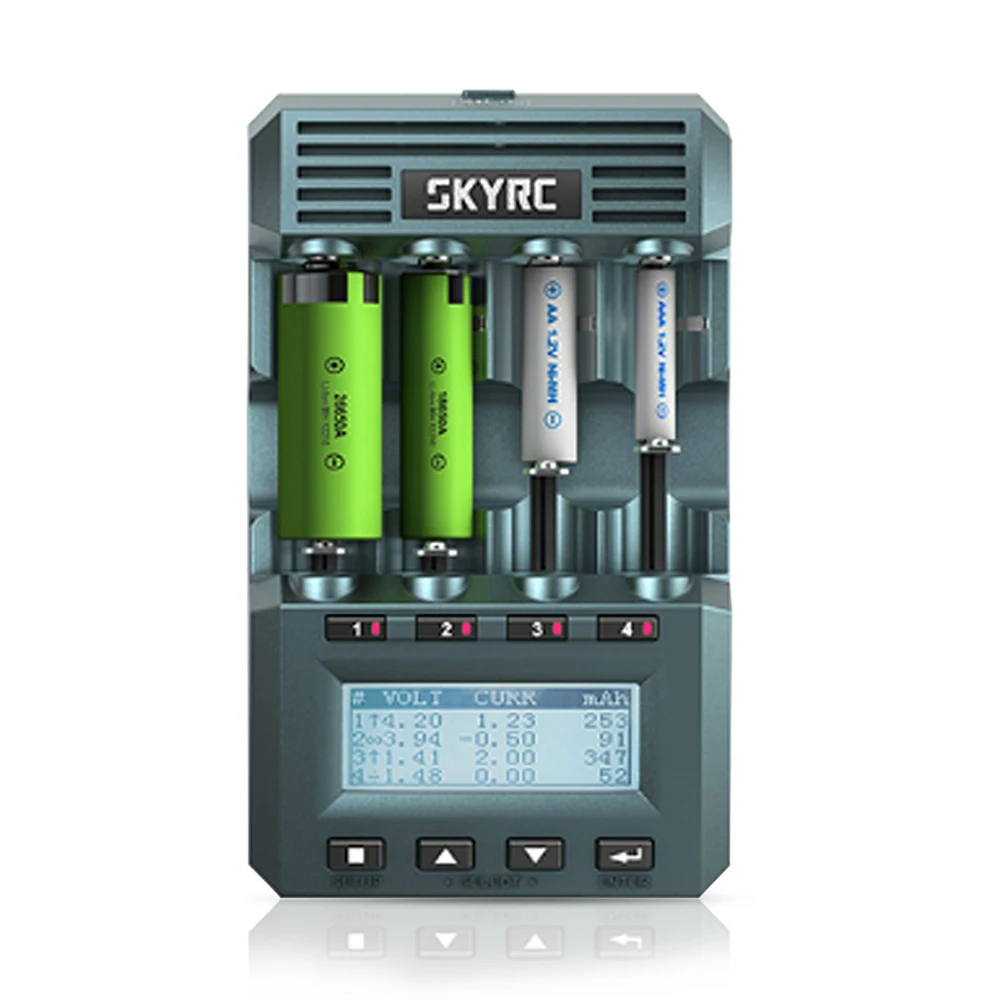 SKYRC MC3000 Battery Charger for AA AAA Nimh Universal Rechargeable Battery Charger LCD Smart BT APP PC Control SK-100083