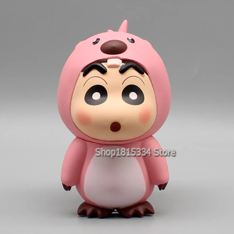 Crayon Shin Chan หุ่นตัวการ์ตูนมีเวอร์ชินจังตุ๊กตาแอ็คชั่นตลกๆของเล่นตุ๊กตาพีวีซีน่ารัก