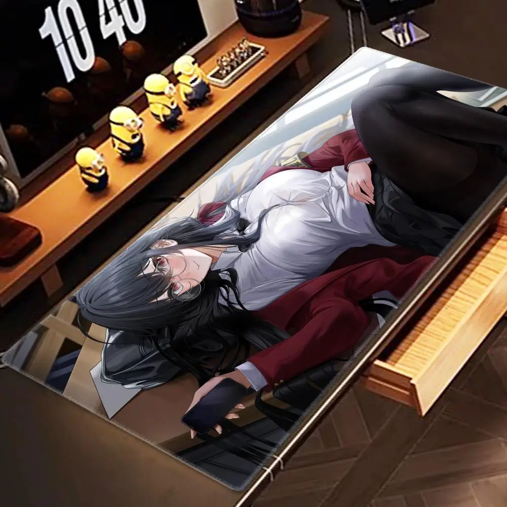 لوحة ماوس تايو لعبة Azur Lane ، لوحة مكتب ، لوحة مفاتيح مخيطة ، ملحقات الألعاب ، رئيس الوزراء ، XXL