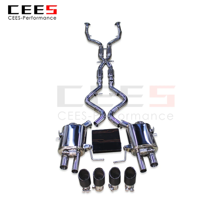 

CEES Exhaust System For BMW M3 E92 4.0L Stainless Steel Valve Muffler Catback Escape Tubo Escape Coche Terminale Scarico Auto