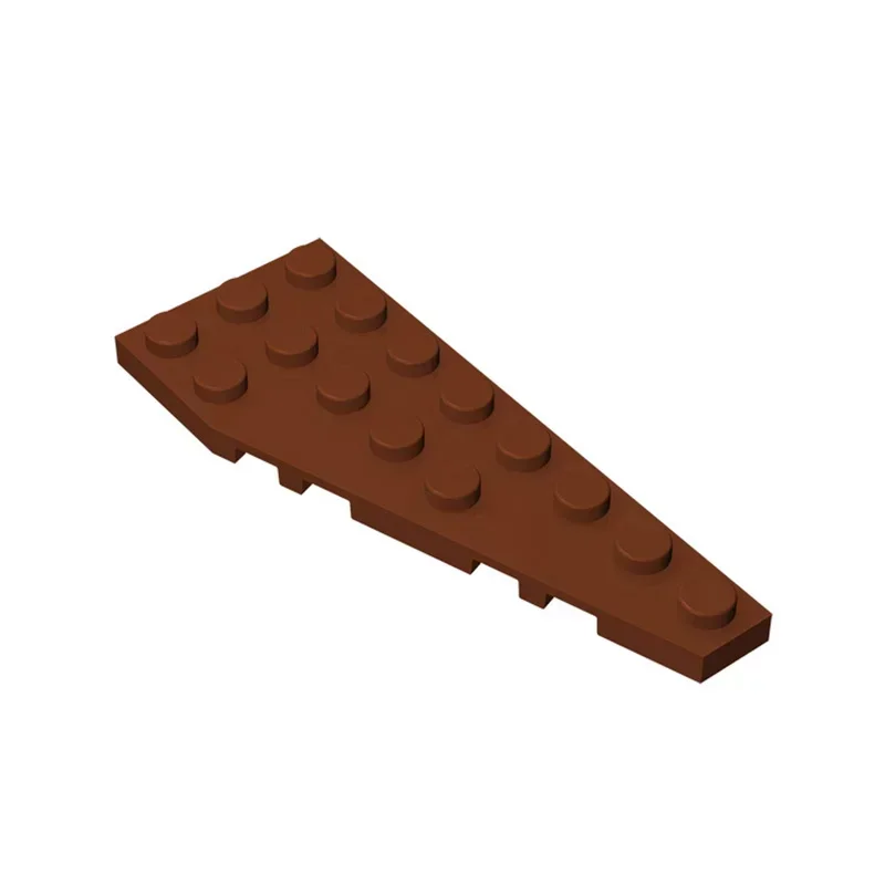 MOC 10PCS Part 50304 8x3 Bricks Wedge Plate Building Blocks Set Right Board House Particle Educational DIY Toy Birthday Kid Gift