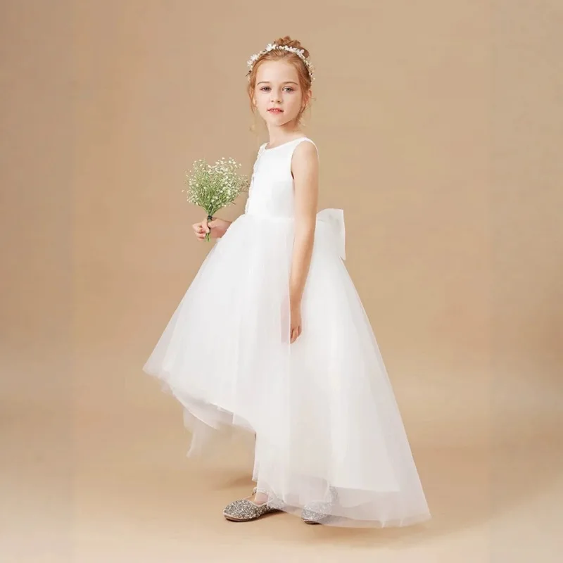 Children's Formal Dresses Spring/Summer New Styles for Weddings Girls' Fashion Show Outfits Hostess Puff-padded Princess Dresses