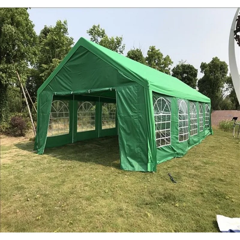 

Новая складная палатка-тент из стали и полиэтилена 5х10 м