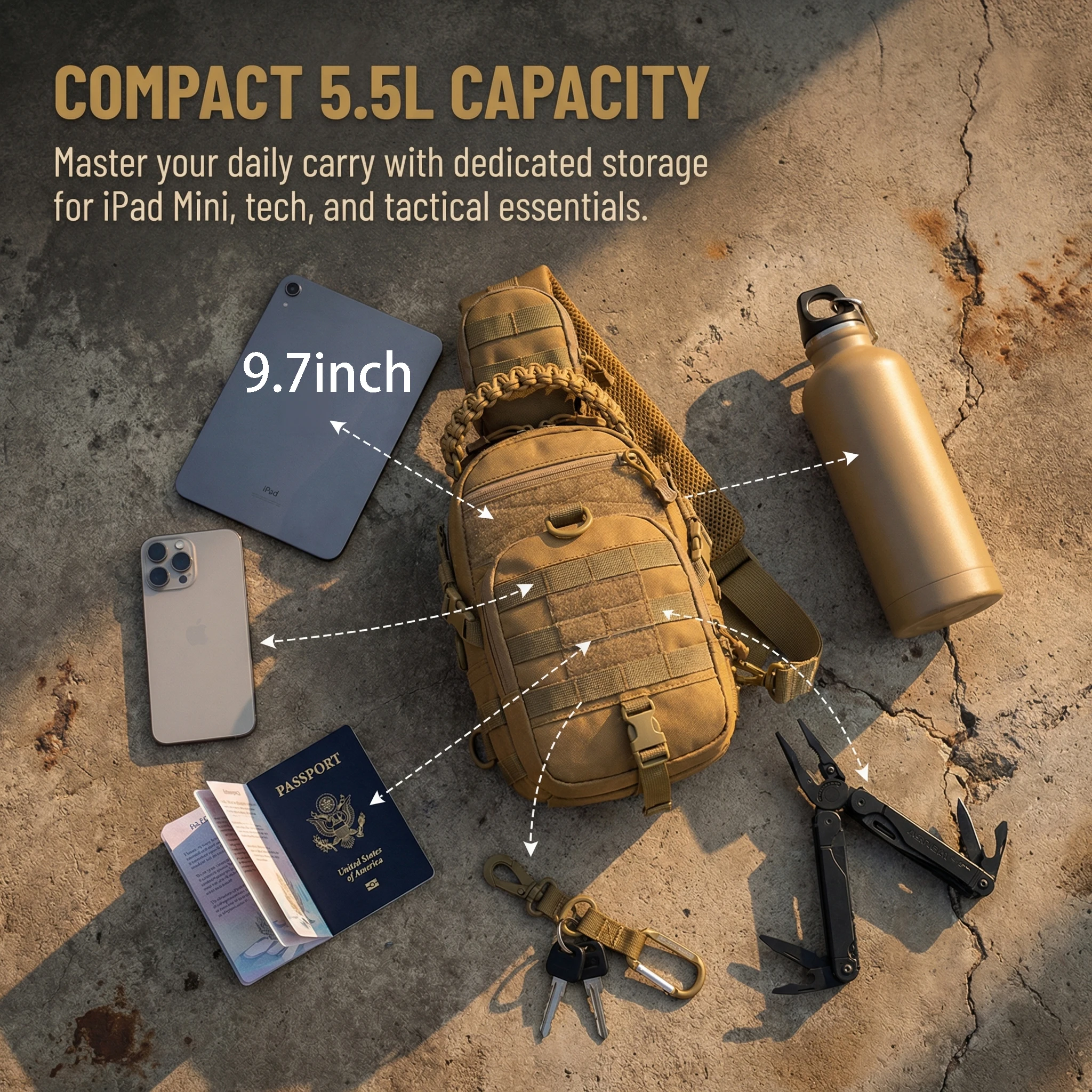 Thumbnail 2 - #5 Mens Chest Sling Bags Comparison Guide