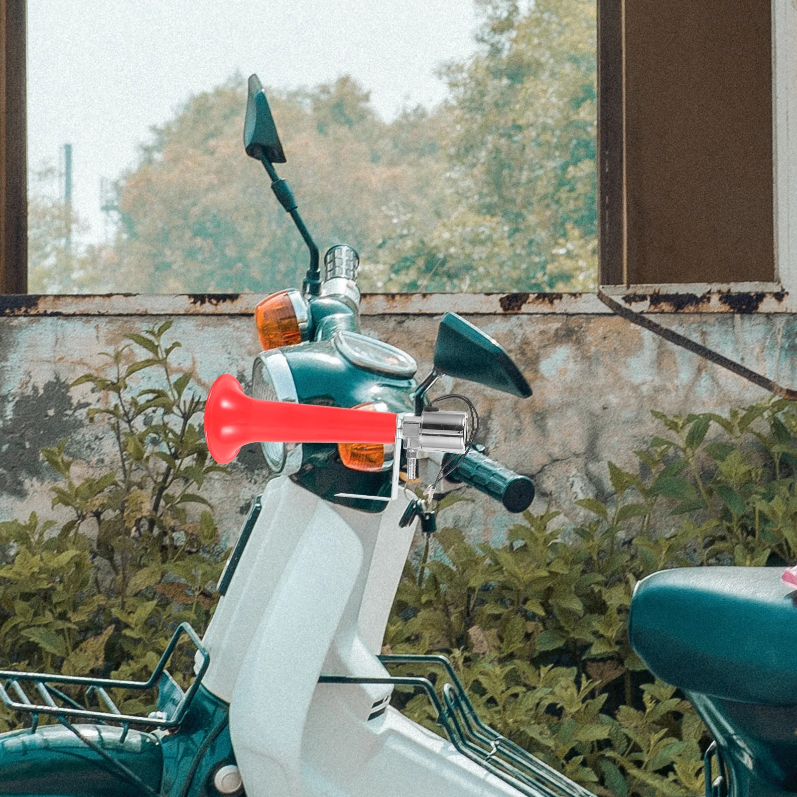 

Electric Horn Red Bike Tool Durable Professional Handlebar Cycling Supply Plastic Outdoor Bicycles Accessories Loud Clear Sound